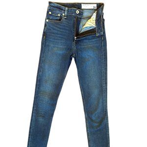 rag & bone Nina High Rise Skinny Jeans in Echo Size 24